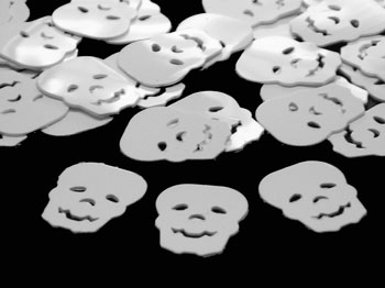 Skull Confetti by the pound or packet